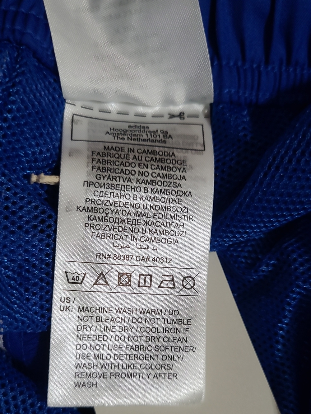 Adidas Men 3-Stripe Swim Short - Picture 9 of 13